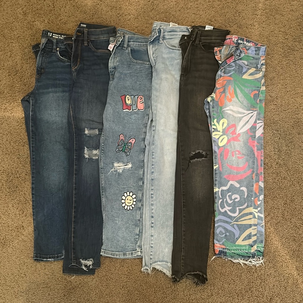 Size 12 girl jeans
